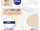 NIVEA Q10 Plus Anti-Age 3in1 Skin Care Cushion 15ml, Crema colorata viso idratante e anti-...