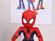 Simba - Disney Plush Marvel Spidey, 6315875810X10, 0 mesi, altezza 25 cm, in morbido tessu...