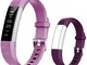 BIGGERFIVE Orologio Fitness Tracker Bambini Bambina, Contapassi Smartwatch con Calorie e M...