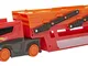 Hot Wheels Mega Trasportatore con Livelli Espandibili, Porta fino a 50 Macchinine, Gioco p...