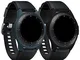 kwmobile 2X Protezione Schermo Compatibile con Samsung Galaxy Watch (42mm) - Custodia in S...