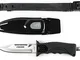 Cressi Skorpion Coltello Subacqueo, Unisex adulto, Nero, Taglia Unica