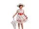 Costume da Supertata Poppins Magica per bambina P2-(6/7 anni)