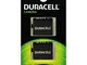 Duracell DRGOPROH4-X2 Batteria per GoPro Hero 4 AHDBT-401, 2 Pezzi, Nero