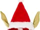 Star Wars Kurt Adler Yoda Cappello di Babbo Natale di Peluche, 43,2 cm con Flessibile e Or...