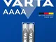 VARTA AAAA - LR61 - MN 2500 - LR8D425, 4061101402, Batterie Alcalina, 1,5 Volts, Diametro...