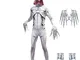 Lito Angels Bambini Demogorgon Costumes Tuta Bodysuit Zentai Suit Vestito Operato Horror c...