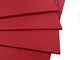 NatNip Card and Paper Cartoncino da Stampante Colore Rosso, Formato A4-160 g/mq, 40 Fogli...