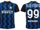 Maglia Inter 2021 Personalizzata Ufficiale 2020-2021 Adulto Ragazzo Bambino Tuo Nome e Num...