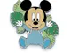 Ingrosso e Risparmio Calamita a Forma di Mickey Mouse Baby con Tutina Celeste Originale Di...