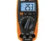 HT-Instruments Compatto multimetro digitale con funzione di misurazione temperatura, ht211