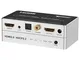 Tendak Estrattore audio HDMI 2.0, Splitter Audio HDMI 4K con Ottico, Spdif, Toslink e coas...