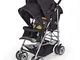 Kids Kargo Duo, passeggino doppio, 2 posti tandem, sedile posteriore completamente reclina...