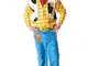 Rubie's, costume ufficiale di Woody, di Toy Story, costume da adulto, taglia unica