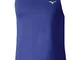 Mizuno Cooltouch Venture Singlet Canottiera Running Uomo, Blu, S