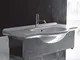 Jo-Bagno.it Consolle lavabo per Mobile semincasso Venezia 75 in Ceramica