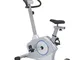 ISE Cyclette Fitness Ergometro,Bicicletta Magnetica per Esercizi,Volano da 12 kg, Sella re...