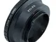 FD-FX - Anello adattatore per obiettivo Canon EOS FD per fotocamera Fujifilm X X-T4 X-T3 X...