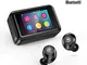 Auricolari bluetooth Cuffie Bluetooth 5.0 Senza Fili, Touchscreen LCD da 2,0", Stereo HD C...