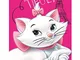 Idea regalo per bambini, Disney Aristocats – Marie: asciugamano da doccia, telo da spiaggi...