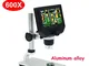 IGRNG Stand Mini microscopio 600X microscopio Digitale elettronico Video Microscope 4,3 Po...