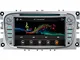 AWESAFE Autoradio 2 DIN per Ford 7 Pollici Car Radio con Bluetooth Vivavoce per Ford Monde...