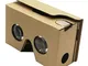 Google Cardboard, 3d Vr Auricolare Virtual Reality Glasses Box Con Obiettivo Ottico Clear...