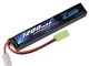 Zeee 3S Airsoft batteria 11,1V 25C 1200mAh RC LiPo batteria con connettore Tamiya per AEG,...