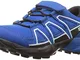 Salomon Speedcross CSWP K, Scarpe da Trail Running Unisex-Bambini, Blu (Indigo Bunting/Sky...