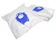 vhbw 10x sacchetti di ricambio in microfibra compatibile con aspirapolvere, sostituiscono...