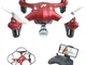 Mini Drone con Telecamera Droni per Bambini e Principianti AT-96 FPV WiFi Trasmissione G-s...