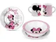 Minnie Mouse 3-TLG. Children's dinnerware Set - Service de Table pour Enfants - Set di sto...