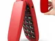 CHAKEYAKE Telefono Cellulare per Anziani, Telefono di Base con Tasti Grandi, Volume alto,...