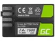 Green Cell® Batteria D-Li109 DLi109 per Pentax K-r K-2 K-30 K-50 K-500 K-S1 K-S2 Fotocamer...