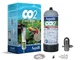 Aquili CO2SMALL Co2 Small System Riduttore a Pistoncino, Bombola USA e Getta 300 Gr, Diffu...