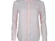 Ralph Lauren - Camicia da donna a righe bianche con logo arancione casual arancione XS