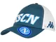 ssc napoli, Cappellino Rappresentanza 2020/21 Staff Unisex – Adulto, Verde Acqua-Bianco, 5...