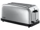 Russell Hobbs 23520-56 Tostapane Lungo In Acciaio Chester, 1200 W