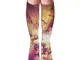 CrownLiny Unisex Knee High Long Socks Shards Explosion Energy Over Calf Casual Sport Stock...