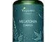 MELATONINA PLUS Vegavero® | 1 mg | con Valeriana, Passiflora, Melissa e Lavanda | L'UNICA...