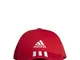 adidas Bball 3s cap Ct, Cappellino Unisex – Adulto, Scarlet/White/White, OSFM