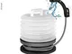 Doccia da Campeggio Pieghevole, 2,0 A, 2,5 l/min, con Borsa (932960123)
