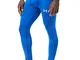 MEETYOO Leggings Uomo, Calzamaglie Sportive Pantaloni Fitness Compressione Baselayer per J...