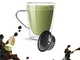 50 Caffè Aromatizzato Solubile PISTACCHIO Kickkick in Capsule Compatibili Lavazza A Modo M...