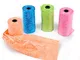 Pet Care Ricambi per Fido Roll, Set da 6 Confezioni, Taglia Unica, Verde, Rosa,Blu, Aranci...