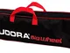 Hudora 200-250 - Borsa per scooter per bambini, taglia unica, colore: Nero/Rosso