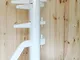 Wing Chun Wooden Dummy Closed Colore Base White