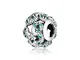 Pandora 925 Bracciali In Argento Con Ghirlanda Natalizia Charm Perline Per Gioielli Che Fa...