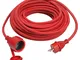 As-schwabe 60272 - Come schwabe - prolunga in gomma (5m h07rn-f 3g1,5, ip44), rosso