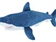 Wild Republic Squalo MAKO, Cuddlekins Mini coccolone Peluche, Regali per Bambini 20 cm, Mu...